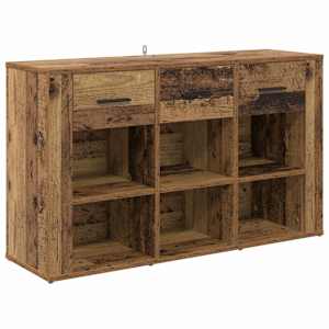 Servírovací skříň se zásuvkou Staré dřevo 100 x 30 x 59,5 cm - obrázek 2