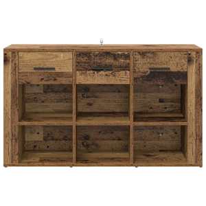 Servírovací skříň se zásuvkou Staré dřevo 100 x 30 x 59,5 cm - obrázek 6
