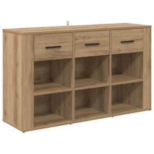 Servírovací skříň Artisanový dub 100 x 30 x 59,5 cm - obrázek 2