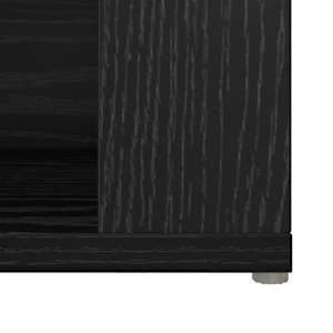 Servírovací skříň Černý dub 100 x 30 x 59,5 cm kompozitní dřevo - obrázek 11