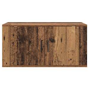 Nástěnný TV kabinet Nástěnný Staré dřevo 80 x 34.5 x 40 cm - obrázek 5
