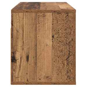 Nástěnný TV kabinet Nástěnný Staré dřevo 80 x 34.5 x 40 cm - obrázek 6