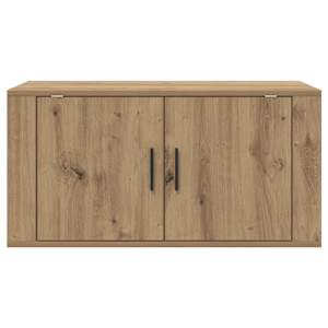 Nástěnný TV kabinet Nástěnný dub artisan 80 x 34.5 x 40 cm - obrázek 5