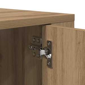 Nástěnný TV kabinet 100 x 34,5 x 40 cm Artisanový dub - obrázek 9