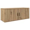 vidaXL Seinale kinnitatav TV kapp 100 x 34,5 x 40 cm K&auml;sit&ouml;&ouml;puu