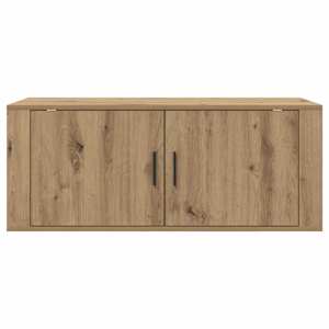 Nástěnný TV kabinet 100 x 34,5 x 40 cm Artisanový dub - obrázek 6