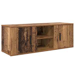 Televizní skříň Staré dřevo 100 x 31,5 x 35 cm kompozitní dřevo - obrázek 2