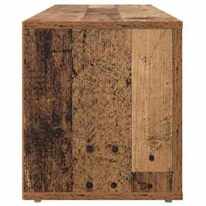 Televizní skříň Staré dřevo 100 x 31,5 x 35 cm kompozitní dřevo - obrázek 7