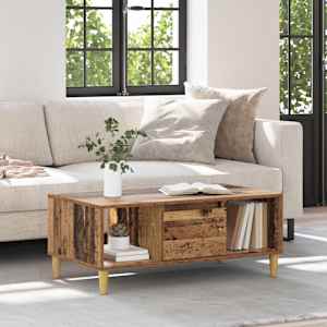 Klubska miza Star les 90 x 50 x 26.5 cm Konstruiran les