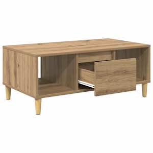 Konferenční stolek Artisanový dub 90 x 50 x 26.5 cm - obrázek 5