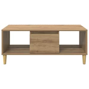 Konferenční stolek Artisanový dub 90 x 50 x 26.5 cm - obrázek 6