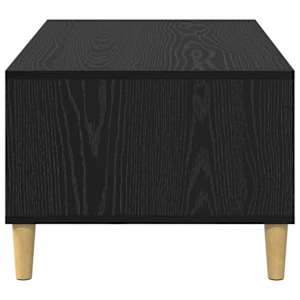 Konferenční stolek Černý dub 90 x 50 x 26.5 cm kompozitní dřevo - obrázek 7