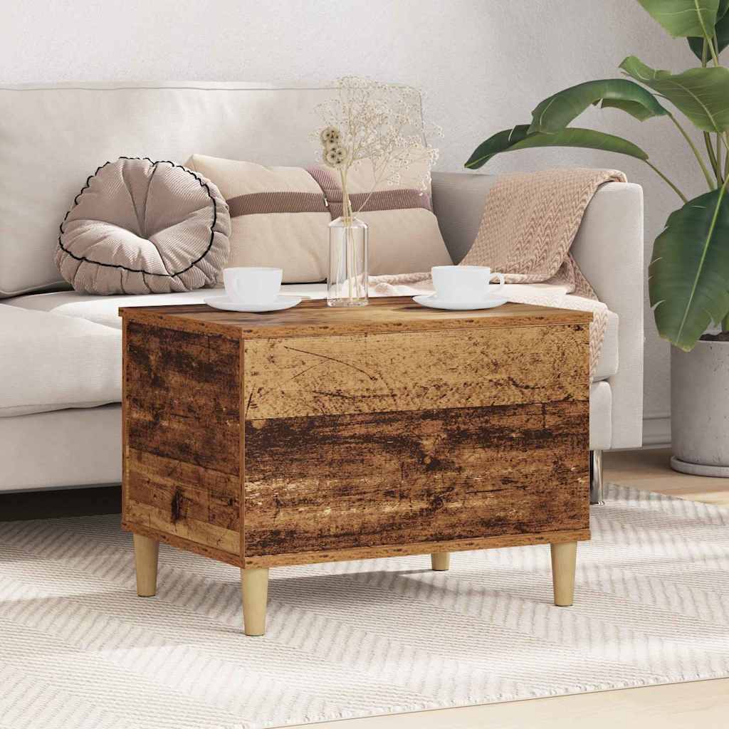 vidaXL Dulap de noapte Lemn vechi 60 x 44.5 x 45 cm Lemn compozit