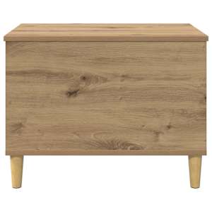 Noční skříňka Artisanový dub 60 x 44,5 x 45 cm kompozitní dřevo - obrázek 6