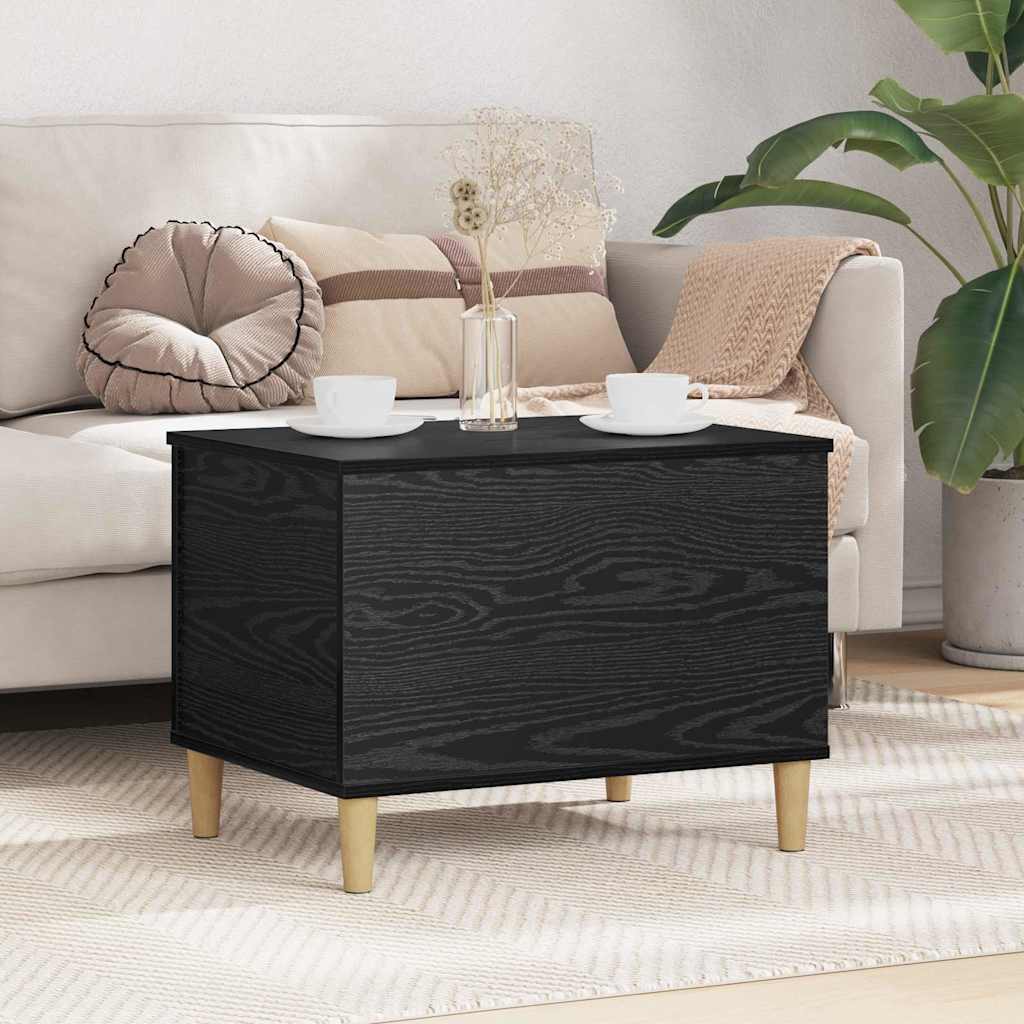 vidaXL Dulap de noapte Stejar negru 60 x 44.5 x 45 cm Lemn compozit