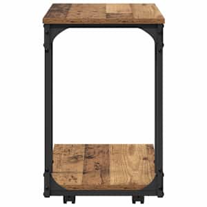 Boční stůl Staré dřevo 50 x 35 x 55.5 cm kompozitní dřevo - obrázek 6