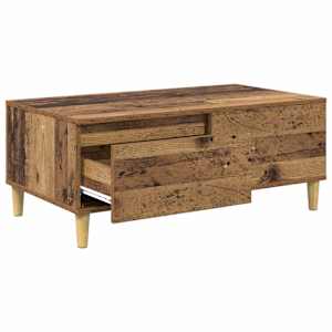 Konferenční stolek Staré dřevo 90 x 50 x 35 cm kompozitní dřevo - obrázek 5