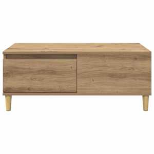 Konferenční stolek se zásuvkou Artisanový dub 90 x 50 x 35 cm - obrázek 6