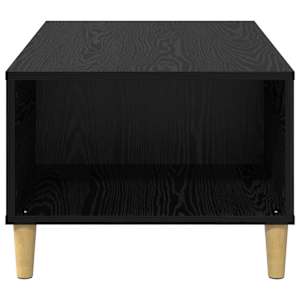 Konferenční stolek Černý dub 90 x 50 x 35 cm kompozitní dřevo - obrázek 7