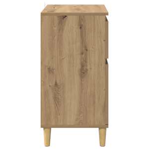 Servírovací skříň Artisanový dub 60 x 35 x 70 cm - obrázek 7