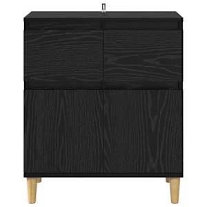 Servírovací skříň Černý dub 60 x 35 x 70 cm kompozitní dřevo - obrázek 6