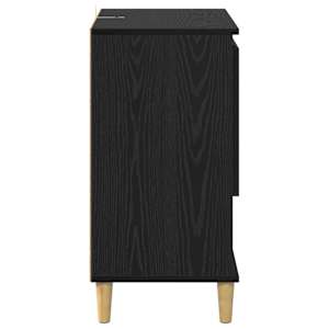 Servírovací skříň Černý dub 35 x 60 x 70 cm Kompozitní dřevo - obrázek 7