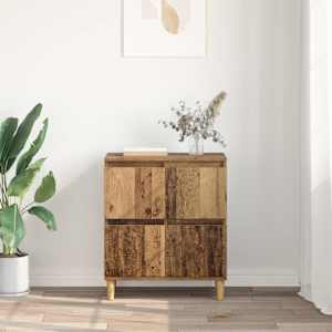Servírovací skříň Staré dřevo 60 x 35 x 70 cm kompozitní dřevo - obrázek 4