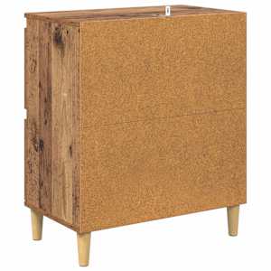 Servírovací skříň Staré dřevo 60 x 35 x 70 cm kompozitní dřevo - obrázek 8