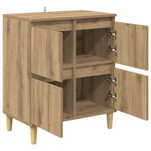 Servírovací skříň Artisanový dub 60 x 35 x 70 cm - obrázek 5