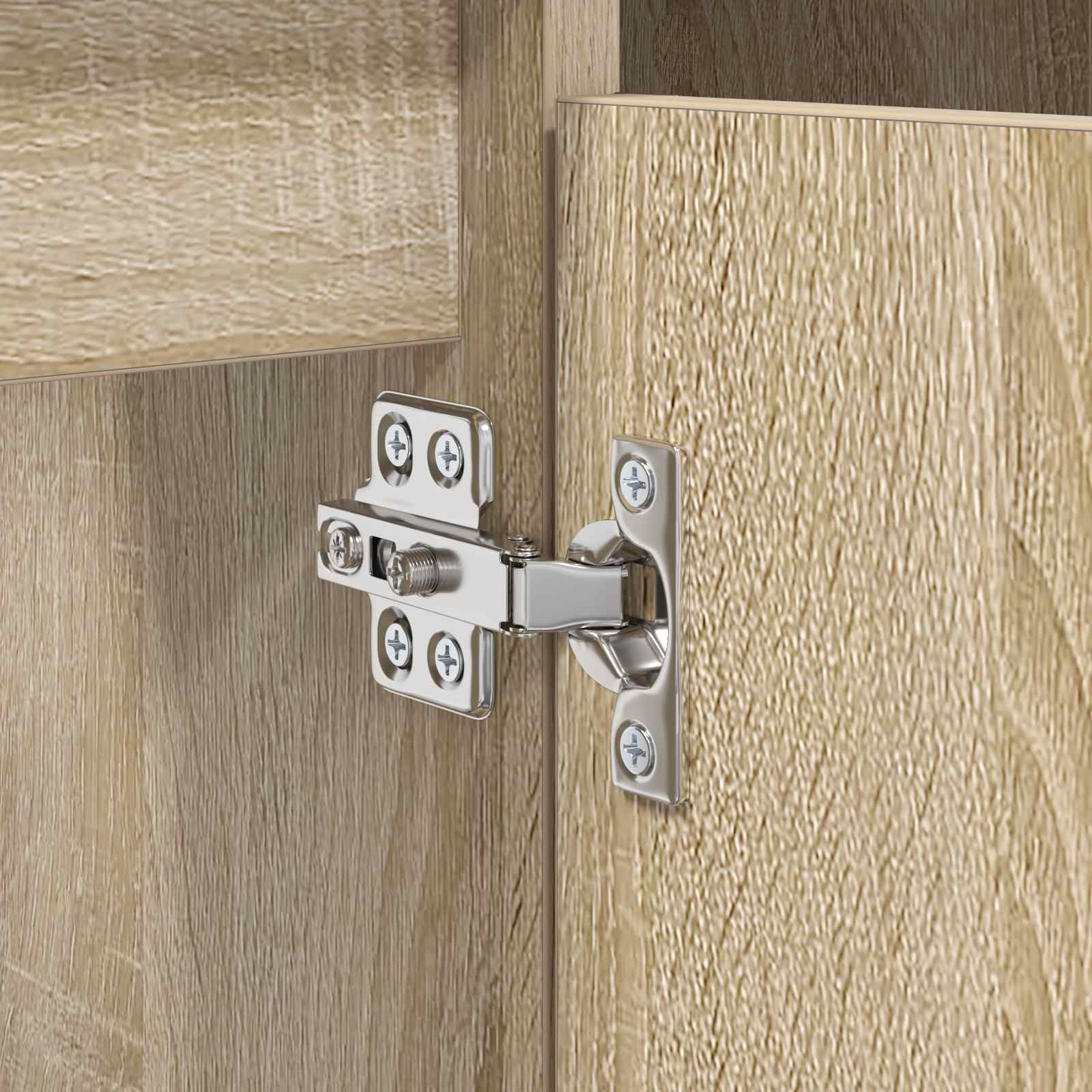 Omarica za umivalnik s polico Sonoma hrast 80 x 33 x 60 cm - slika 10