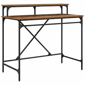 vidaXL Laud Vana puit 100 x 50 x 90 cm Tehispuit