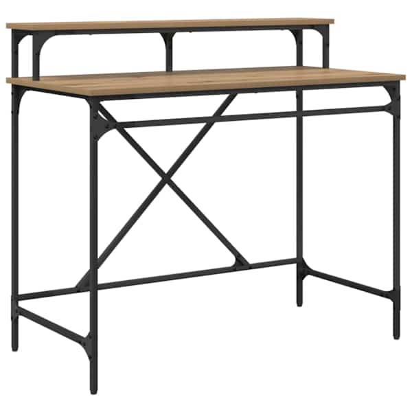 vidaXL Laud K&auml;sit&ouml;&ouml;puu 100 x 50 x 90 cm Tehispuit