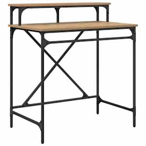 vidaXL Laud K&auml;sit&ouml;&ouml;puu 80 x 50 x 90 cm Tehispuit