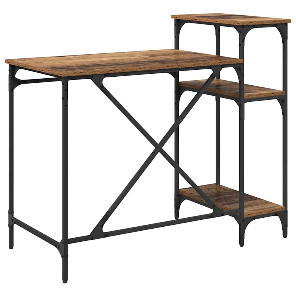 Γραφείο Παλιό Ξύλο 105 x 50 x 90 cm Επεξεργασμένο ξύλο - Image 7