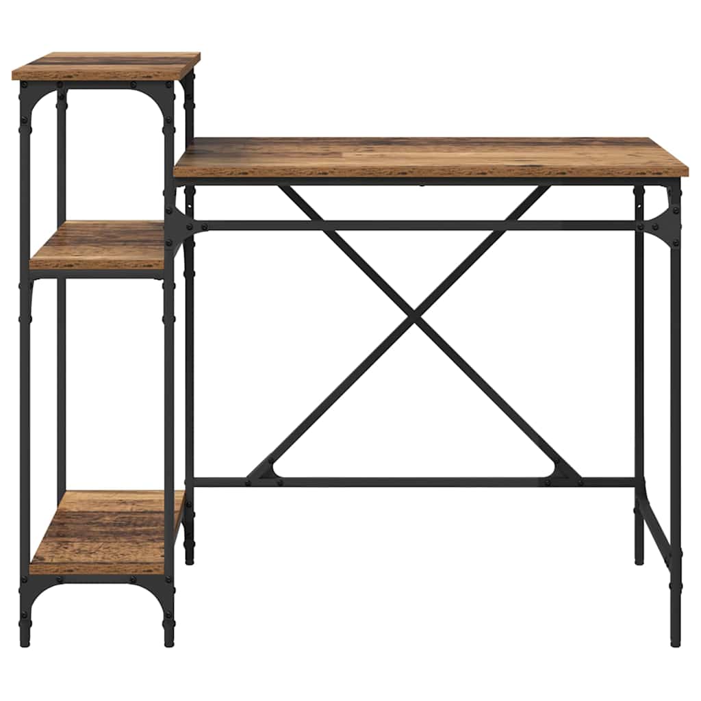 Γραφείο Παλιό Ξύλο 105 x 50 x 90 cm Επεξεργασμένο ξύλο - Image 5