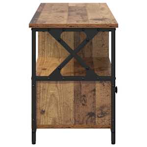 Televizní skříň se zásuvkou Staré dřevo 90 x 33 x 45 cm - obrázek 6