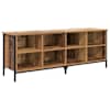 vidaXL Kinga kapp 131 x 35 x 50 cm Vana puit
