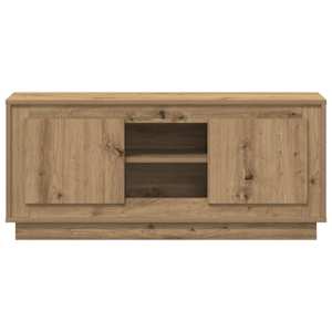 Televizní skříň Artisanový dub 102 x 35 x 45 cm - obrázek 6