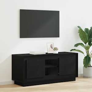 Televizní skříň Černý dub 102 x 35 x 45 cm kompozitní dřevo - obrázek 1