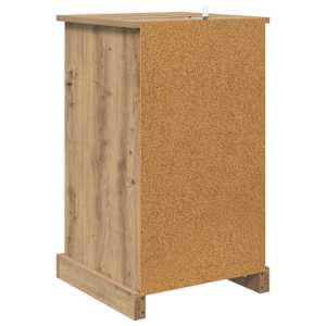 Noční skříňka Artisanový dub 39 x 39 x 67,5 cm kompozitní dřevo - obrázek 8