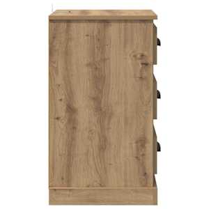 Noční skříňka Artisanový dub 39 x 39 x 67,5 cm kompozitní dřevo - obrázek 7