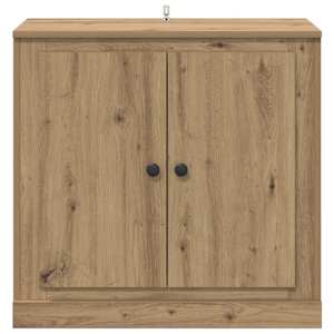 Servírovací skříň Artisanový dub 70 x 35,5 x 67,5 cm - obrázek 6