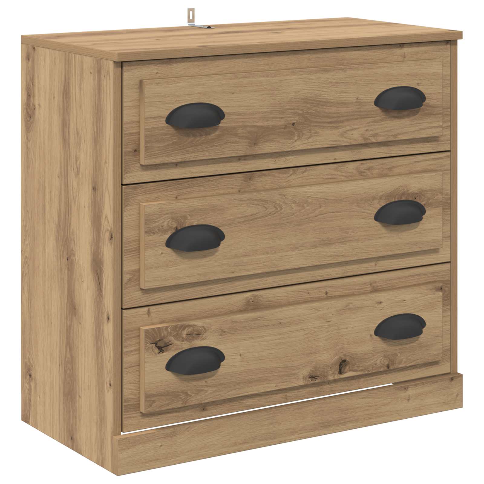 Servírovací skříň Artisanový dub 70 x 35,5 x 67,5 cm - obrázek 2