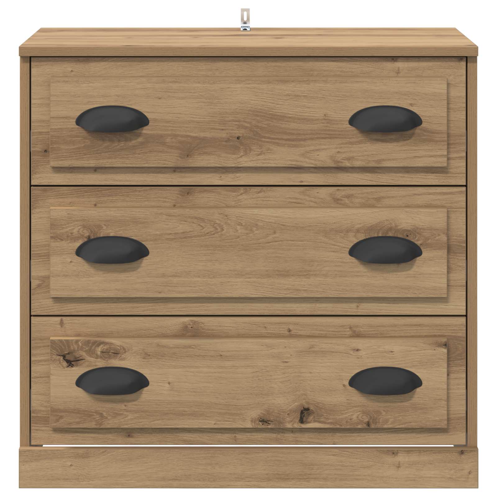 Servírovací skříň Artisanový dub 70 x 35,5 x 67,5 cm - obrázek 6