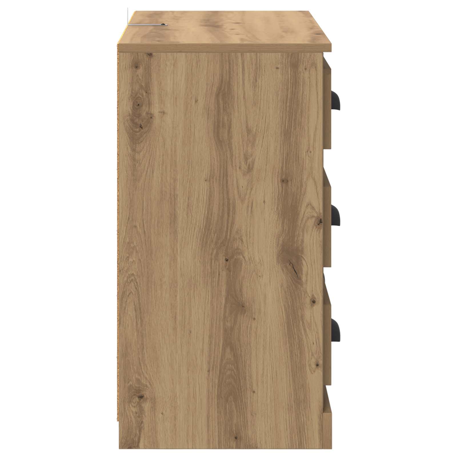 Servírovací skříň Artisanový dub 70 x 35,5 x 67,5 cm - obrázek 7