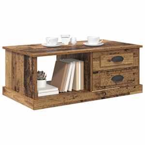 Konferenční stolek Staré dřevo 90 x 50 x 35 cm kompozitní dřevo - obrázek 3