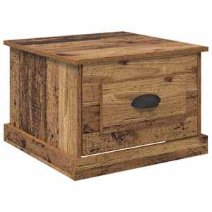 vidaXL Kohvilaud Vana puit 50 x 50 x 35 cm Tehispuit