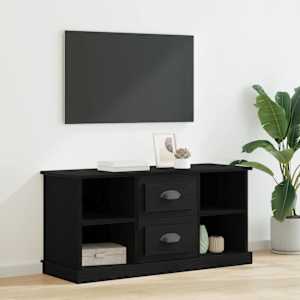 TV omarica Črna Orehovina 99,5 x 35,5 x 48 cm Konstruiran les