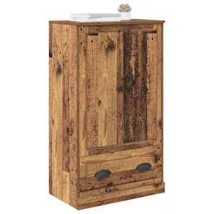 Vysoký bufet Staré dřevo 60 x 35,5 x 103,5 cm kompozitní dřevo - obrázek 3