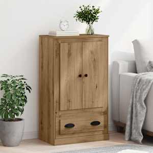 Vysoký bufet Artisanový dub 60 x 35,5 x 103,5 cm - obrázek 4